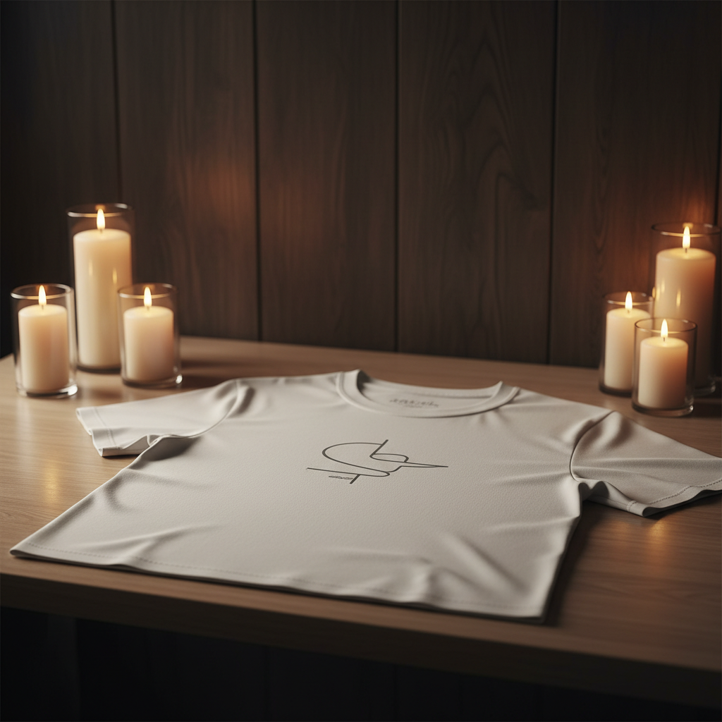 Custom Order Shirt - Dark Wood & Candlelight