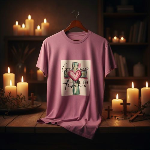 God is Good - Pink Shirt