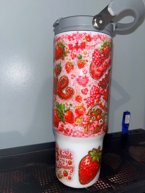 Custom 30oz Tumbler with handle