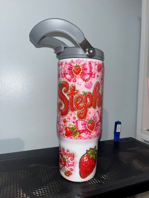 Custom 30oz Tumbler with handle
