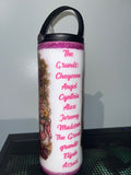 Custom 20oz Skinny Tumbler with Handle — Flip Spout